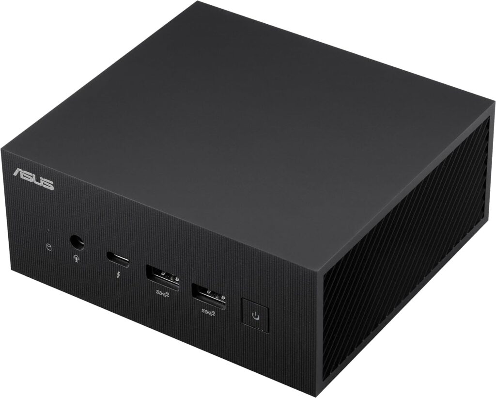 ASUS PN52 Ultra-compact mini PC with AMD Ryzen 5000H series processors and AMD Radeon Graphics, supports Quad-4K displays and 8K resolution, 2x PCIe Gen3 x4 M.2 NVMe SSD, 2.5 Gb LAN, WiFi 6E