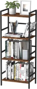 CADUKE 4 Tier Bookshelf