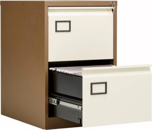 Office Hippo Bisley 2-Drawer Filing Cabinet