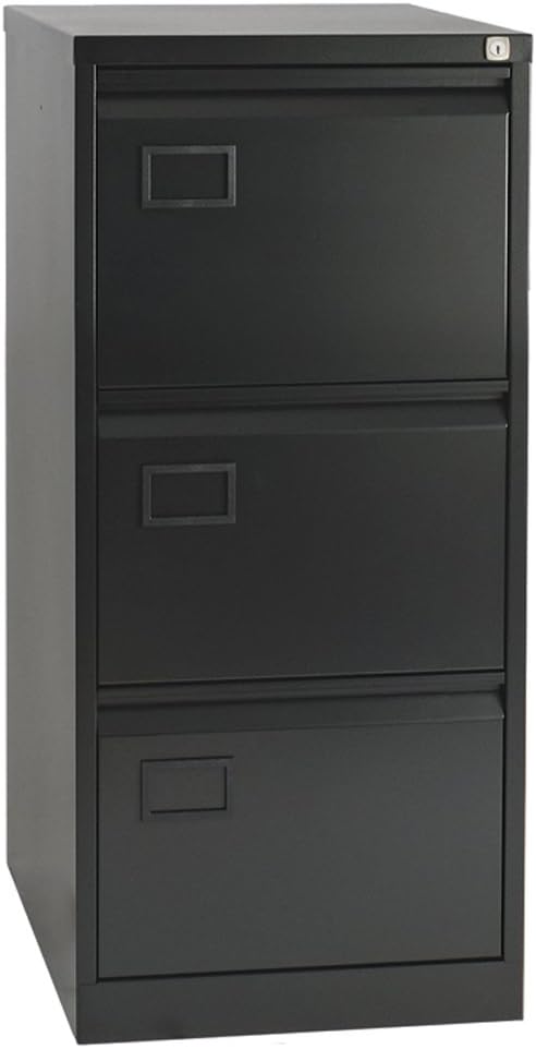 Office Hippo Bisley 2-Drawer Filing Cabinet - Goose Grey