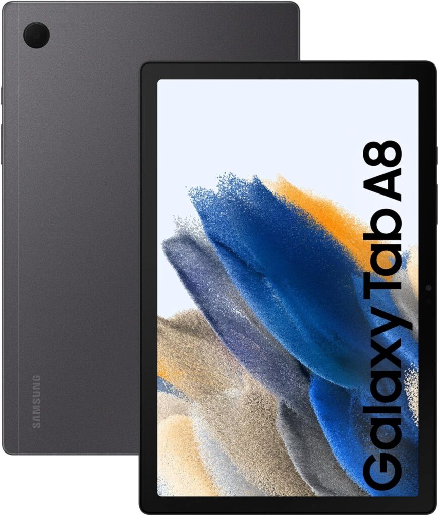 Samsung Galaxy Tab A8 32GB WiFi Android Tablet Grey 2022 Version, 3 Year Manufacturer Warranty