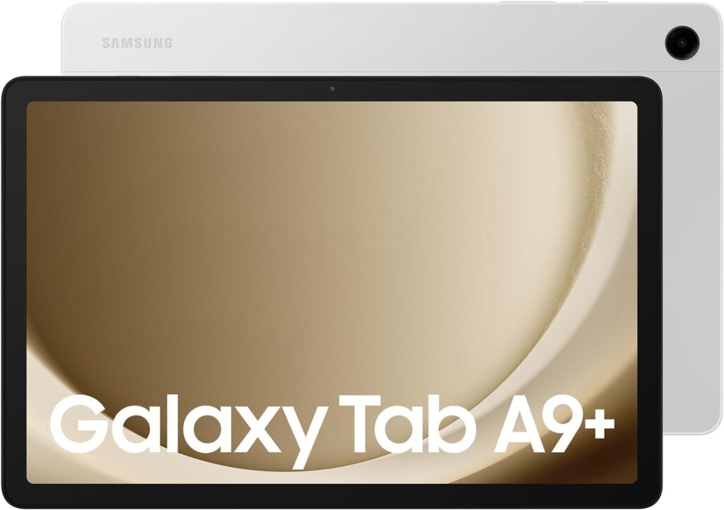 Samsung Galaxy Tab A9 Android Tablet, 64GB Storage, Large Display, Rich Sound, Graphite, 3 Year Manufacturer Extended Warranty (UK Version)