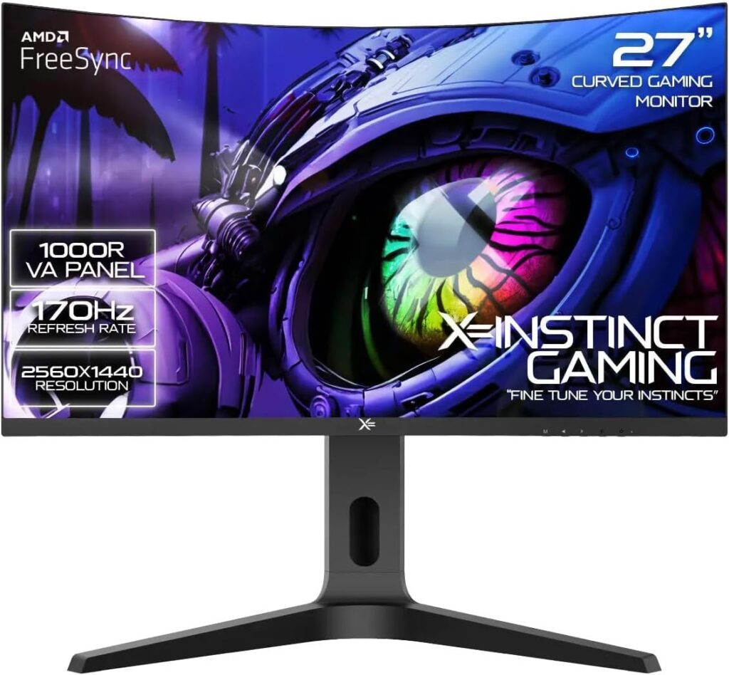 X= XG22VA 21.5 FULL HD VA 75Hz FreeSync HDMI VGA Gaming Monitor with Speakers